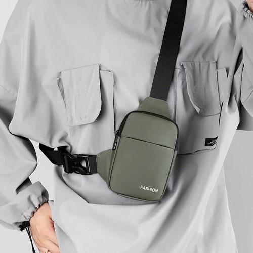 Bolso de hombre bolso de pecho Crossbody Sling Bag bolso de hombro de hombre bandolera - Imagen 15 de 30