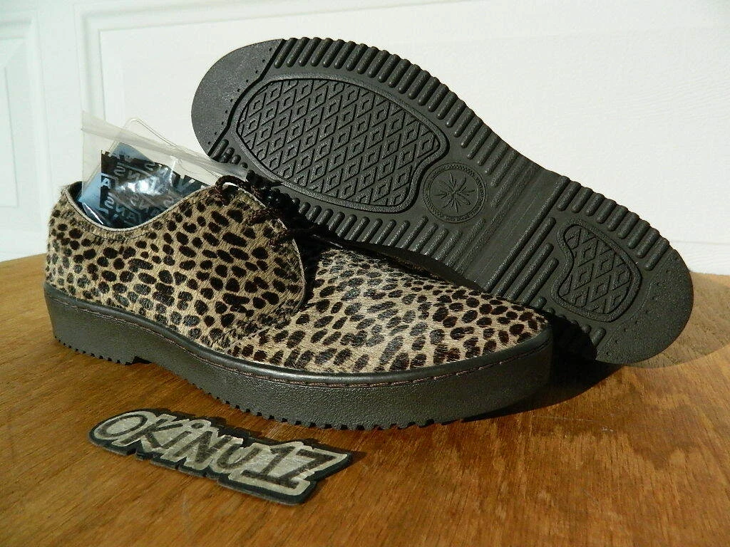 DS 2016 Vans Taka Hayashi Derby Nomad LX ÉCHANTILLON cheveux de poney léopard 9 supreme