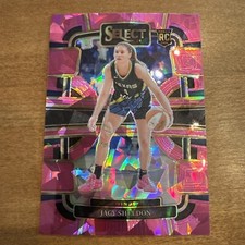 2024 Panini WNBA Select - Concourse Pink Ice Prizm #60 JACY SHELDON R/C-DALLAS