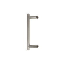 UAP 600mm Offset Door Pull Handle T-Bar Satin Stainless Steel with Fixings