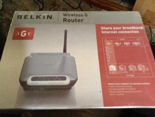 Belkin Wireless G Router 400 Ft Range Internet Router s5