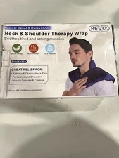 Hot and Cold Herbal Aromatherapy Neck Shoulder Plush Wrap Therapy Pad Relief