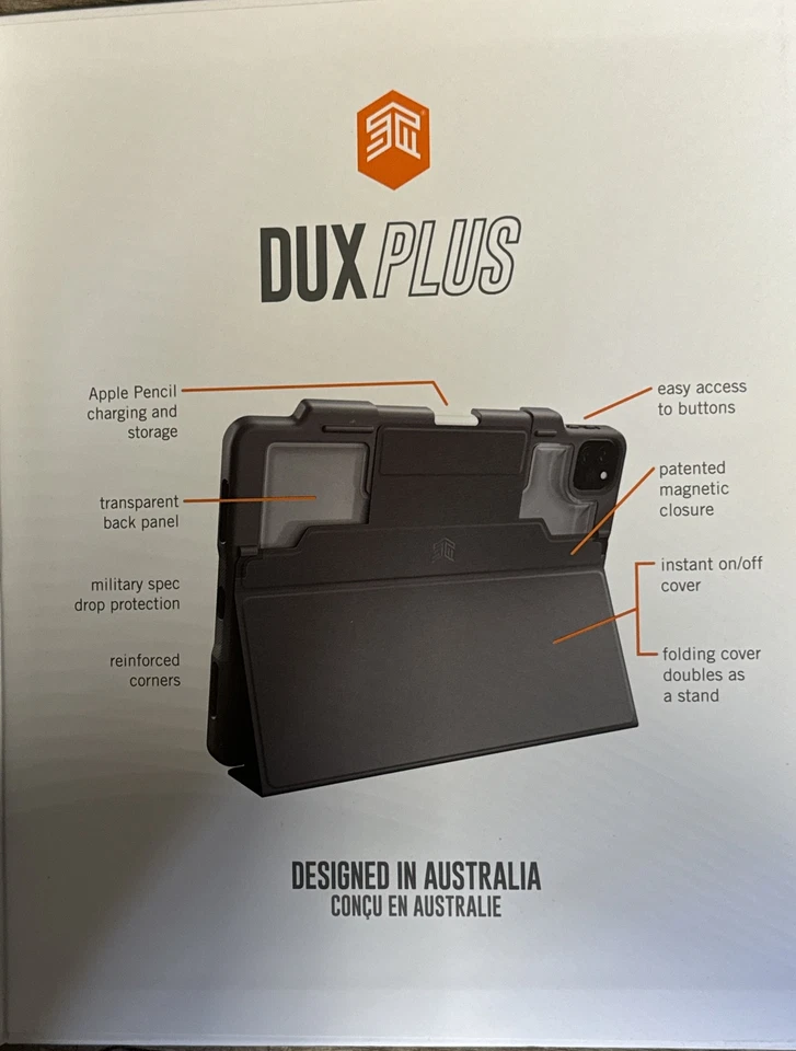 Smarter Than Most 360 Military Protection DUX Plus For iPad Pro 2 & 1 Gen 11 in  - Image 3 of 4