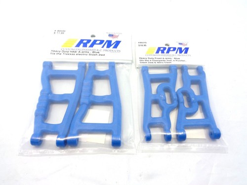 Traxxas 8633X - Rear Right Suspension Arms, Heavy Duty, Blue, E-Revo - Foto 9