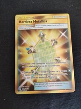 Carta Pokemon BARRIERA METALLICA Legami inossidabili 232/214 Full art ITA Gold