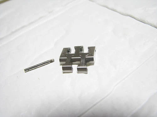 HERMÈS HERMES Originale 1 Link Orologio da Polso Uomo Cinturino Bracciale Ricambi 14mm