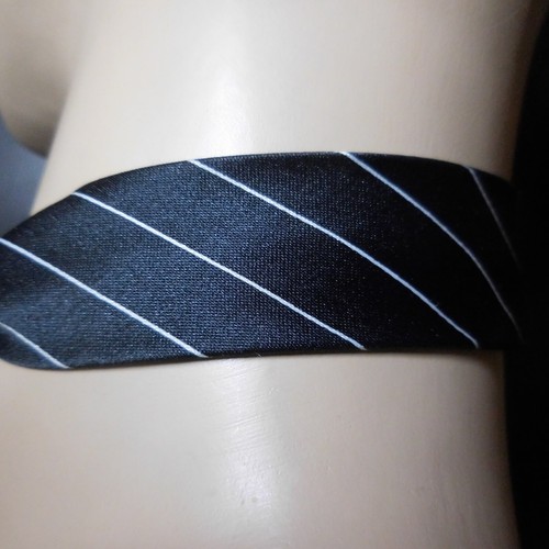 Cravatta Bianco Nero e Collezione Vintage Unisex Moda Donna Uomo N8556 - Foto 4 di 12