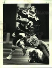 1987 Press Photo Jonesboro and Springhill play high school football in Superdome