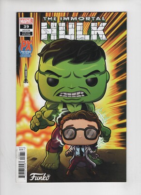 Immortal Hulk Issue #39 Comic Book. Al Ewing. Funko Variant Cover. Marvel 2020