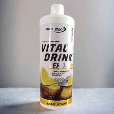Best Body Nutrition Vital Drink Eistee Zitrone Getränke Sirup Mineral Konzentrat