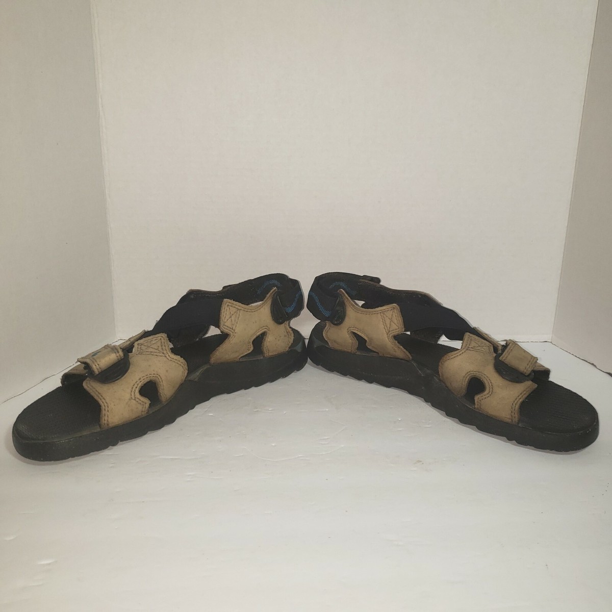 Size 9 Nike ACG Air Deschutz Sports Sandals Tan Teal Black  display picture 1