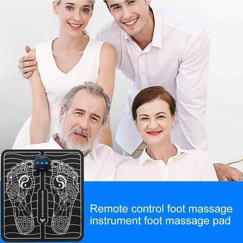 15 Level EMS Electric Foot Massager Pad Blood Circulation Muscle Stimulator Mat - Picture 4 of 12
