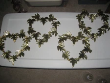 Vintage Homco/Home Interior Ivy Hearts Wall Decor; (Buy separately or 2 for $15)
