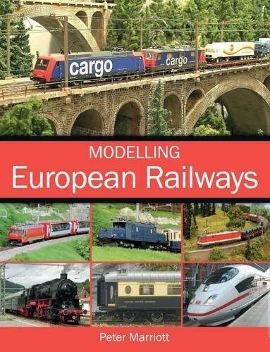 Modelling European Railways by Peter Marriott (Paperback) Book New
