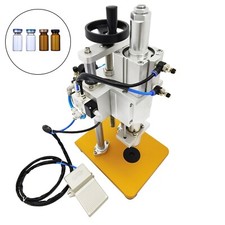 17mm Pneumatic Aluminum-Plastic Bottle Capping Sealing Machine 0.35-0.4mPa