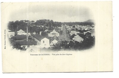 Guyana Panorama Of Cayenne View Taken From Fort Ceperou XX 1 Folded Corner XX