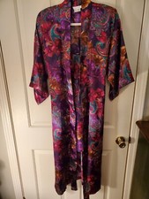 Vintage "Inner Most" Lingerie Nightgown Robe Set Size M Midi Length