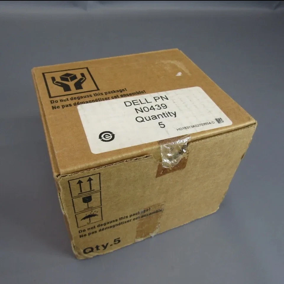 Paquete de 5 cartuchos de datos Dell Ultrium 2 NUEVO 200 GB / 400 GB PN N0439 Foto 4 de 4