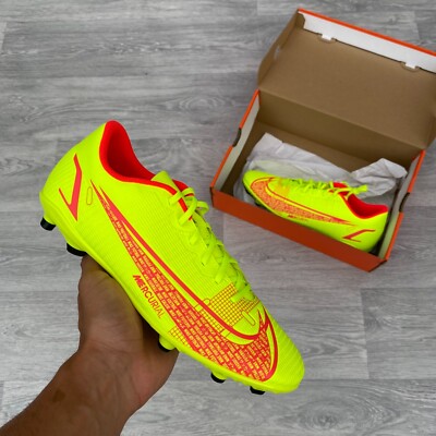 Nike Mercurial Vapor 14 Club FG/MG Football Boots - Volt [CU5692-760] |  eBay UK