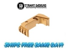 Tyrant Designs Glock 43X/48 Extended Mag Release, GOLD New TD-43x-48E-GLD