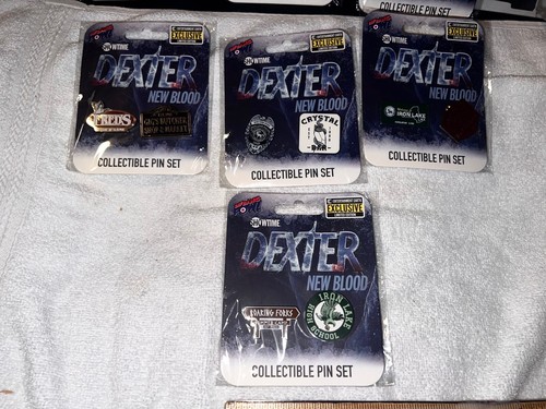 DEXTER : NEW BLOOD LIMITED EXCLUSIVE SET OF 7 DOUBLE Pin Sets New sealed RARE😁 - 第 3/5 張圖片