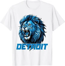 Detroit Apparel Cool Lion City Present Gift Nice Unisex T-Shirt