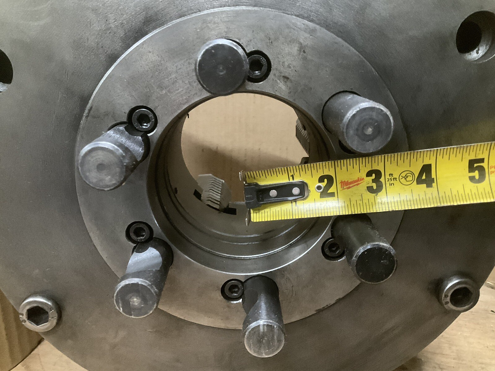 12" 3 Jaw Reversible Scroll Metal Lathe Chuck D16 Shars? eBay