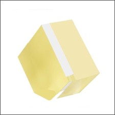 Optical Display - d49.YLW - Five-Sided Acrylic Block in Yellow