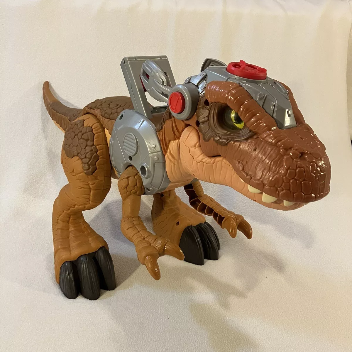 Mattel T Rex Dinosaur FMX85 Large 33 2018 Jurassic World E sound lights Works