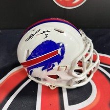 Buffalo Bills Damar Hamlin Autographed Speed Mini Helmet BAS Beckett COA