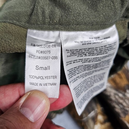Scent Lok Pants Womens Small Realtree Extra Camo Carbon Wild Heart Alloy Hunting - Picture 3 of 16