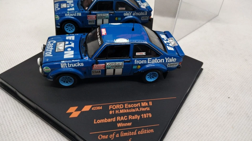 VITESSE 42364 Ford Escort MK II LOMBARD RAC RALLY 1979 WINNER 999 pz. scala 1:43 - Immagine 3 di 4