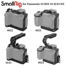 SmallRig S5 IIX Camera Cage Kit with Arca-Swiss Plate for Panasonic LUMIX S5 II