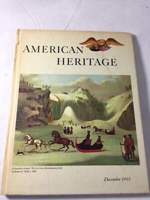 American Heritage Dec 1965 Canada Balloon Piano Spy Sam Houston Gibson Girl