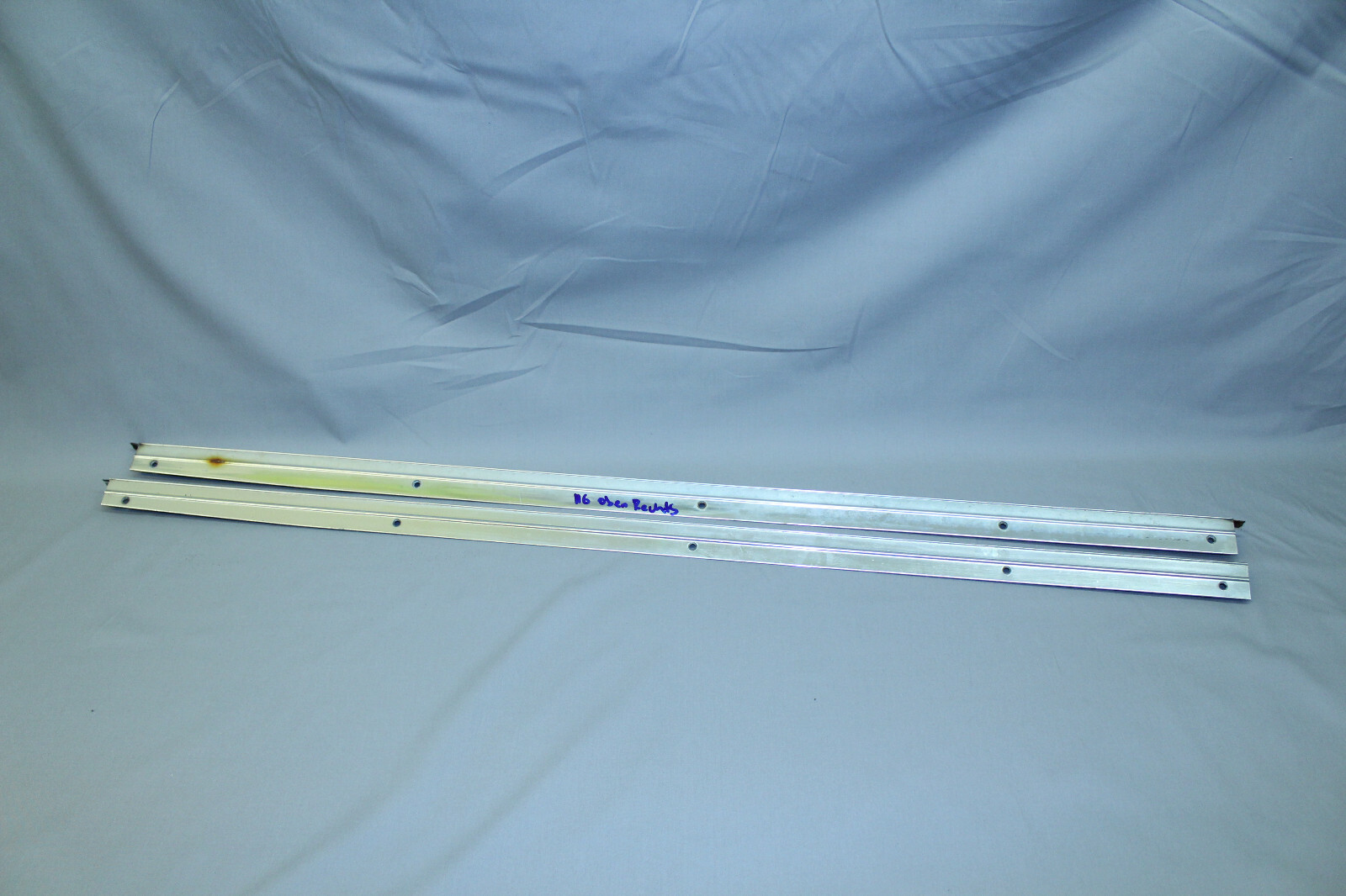 Mercedes W116 w 116 chrome strip middle left right upper chrome strip