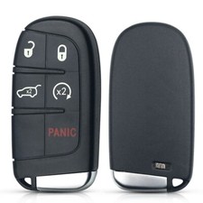 2 Pc For 2014 2015 2016 2017 2018 Jeep Grand Cherokee Keylesmart Remote Key Fob.