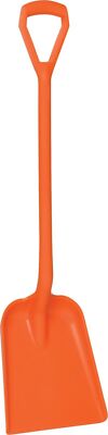 Vikan 56257 Schneeschaufel - leichtes Polypropylen, robust rostfrei orange