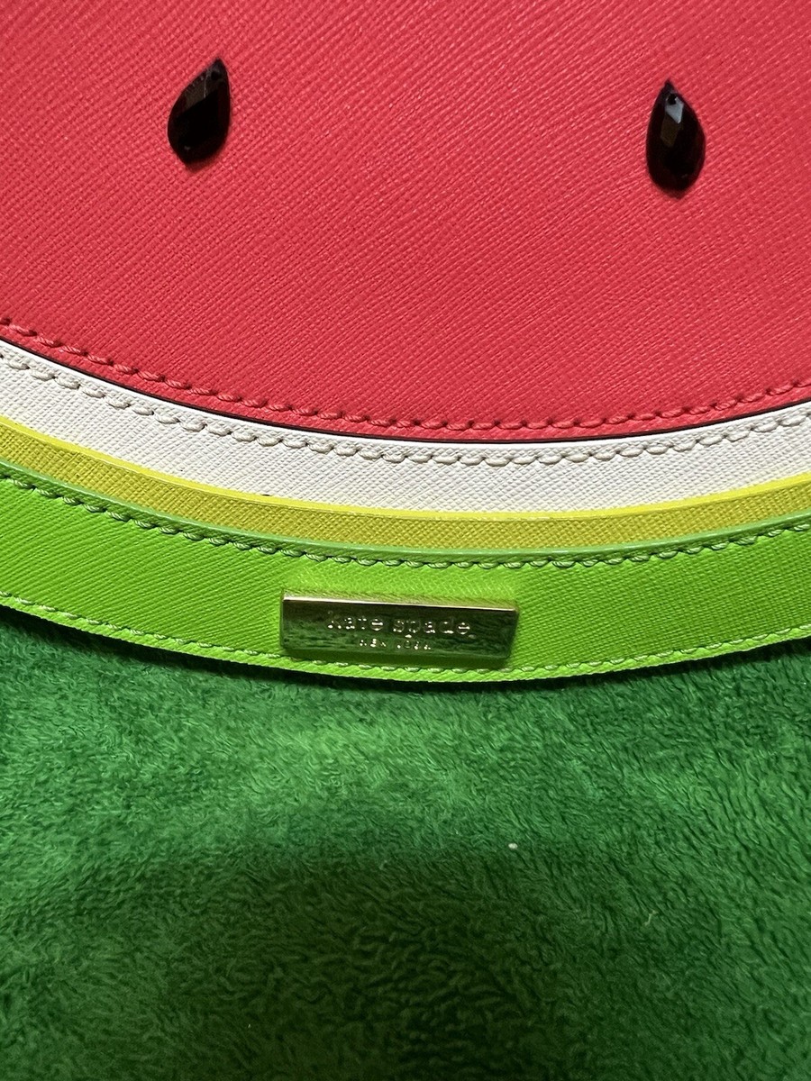 Kate Spade Watermelon Clutch Purse 12” X 7.5” X 1.25 | eBay