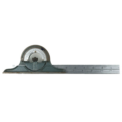 Mitutoyo Combination 180-501 Blade 12'' Ruler Scale with Protractor Made in Japan