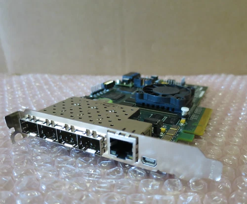 Accolade ANIC-4000 10 nS IEEE1588 TCXO Quad Port GigE 8 Lane PCI Express Card