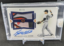 Ryan Mountcastle 2021 Panini Flawless #03/15 RC Dual Relic On-Card Auto RDPA-RM