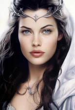 "Arwen LOTR 2" 13" x 19" Fine Art Print Limited to Only 20 Hand-Numbered Copies