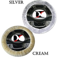 Sheepskin Steering Wheel Cover Choose Color - Like Seat Covers