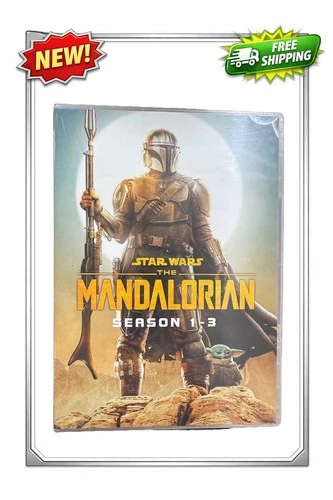The Mandalorian: Seasons 1-3 (DVD, 7-Disc) Sealed