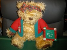 NEW Hallmark Plush Merrily Bear with Tag T122 