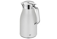 Alfi Isolierkanne Skyline 1,0L Thermokanne Edelstahl 12H Heiß Silver Lining