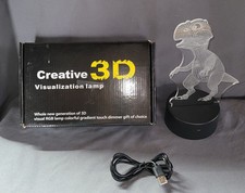 3D LED Night Light Dinosaur T REX Table Desk Lamp Several Colors Tyrannosaurus