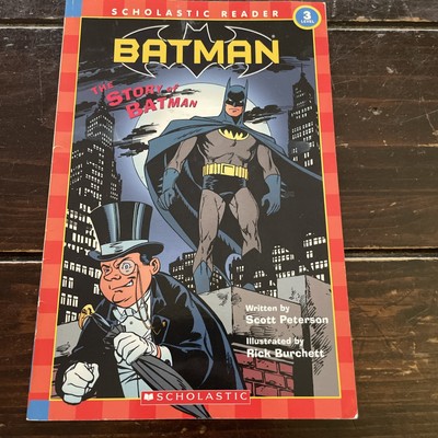 Scholastic Reader Level 3: Batman #8: The - Paperback, by Peterson Scott XLNT CD