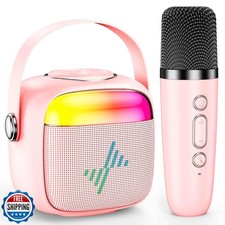 LENRUE Karaoke Machine for Kids, Birthday Gifts for Girls Boys Te