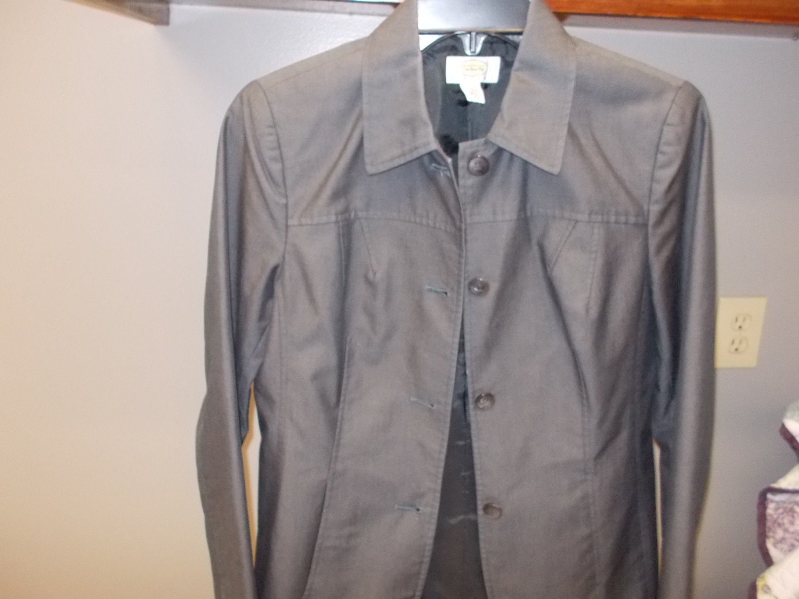 Talbots Petites Gray Jacket - image 3